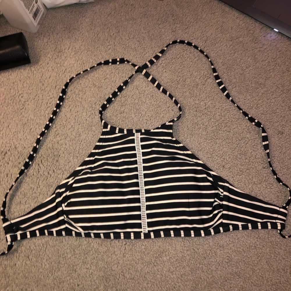 High neck bikini top